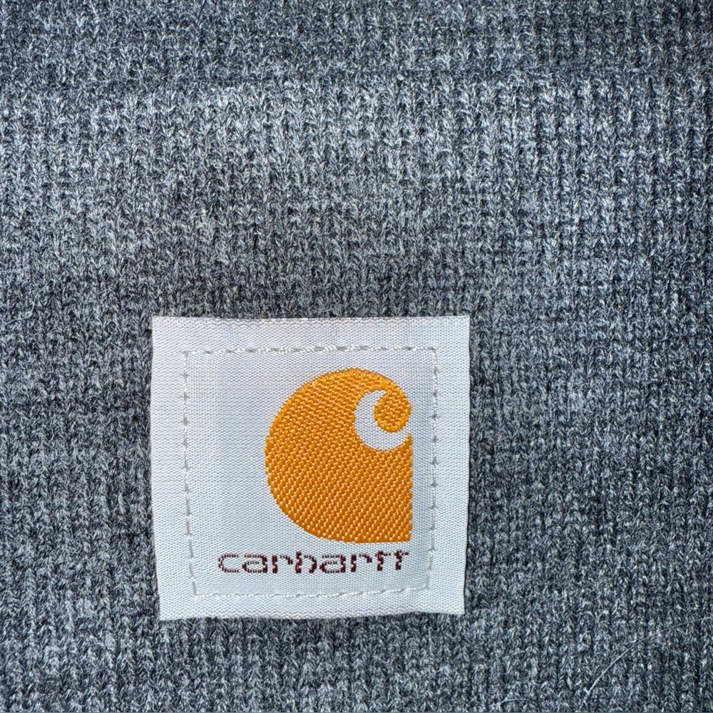 Carhartt Charcoal Knit Hat NEW - Picture 2 of 6